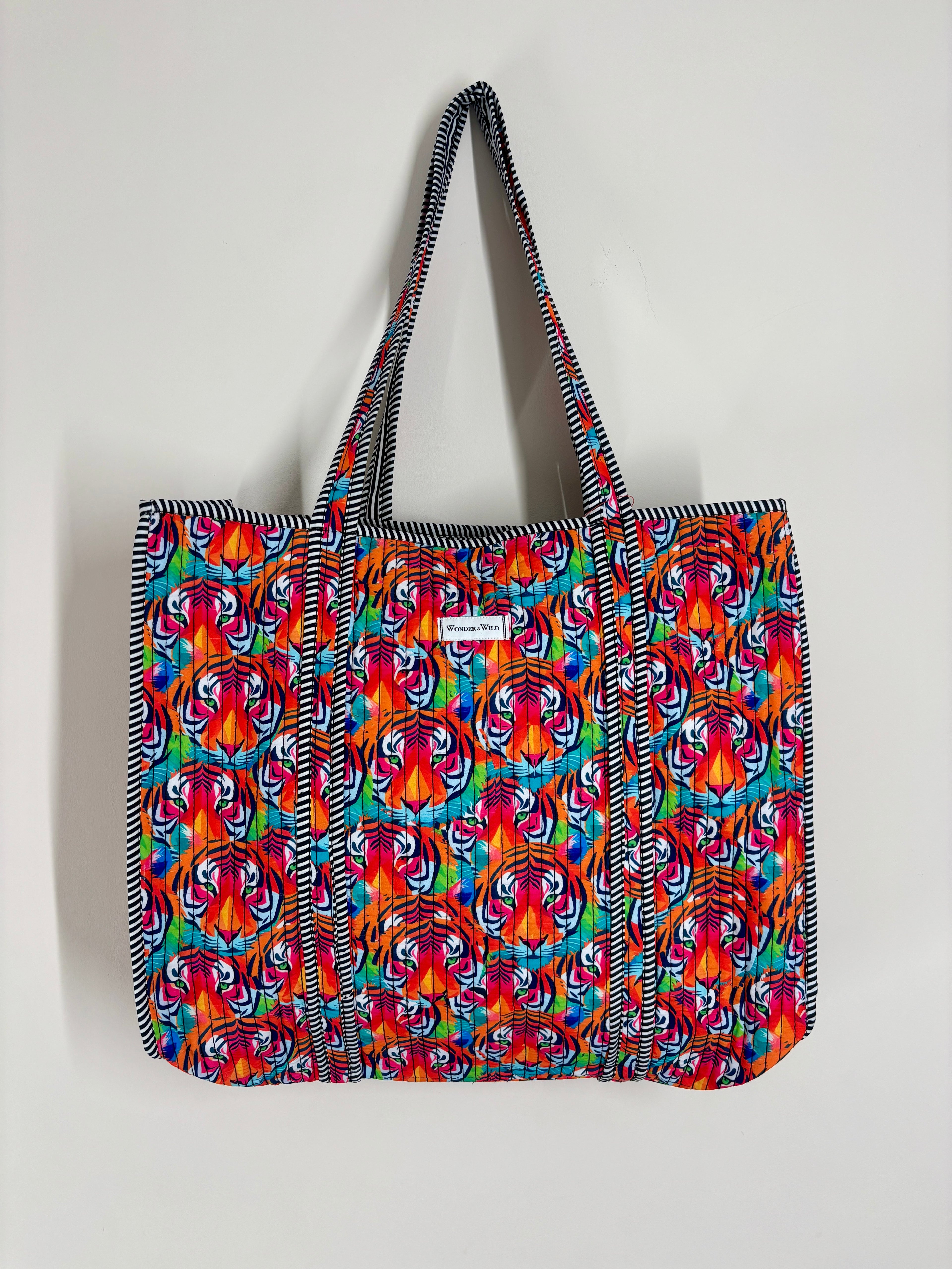 Wild Tiger Reversible Shopper