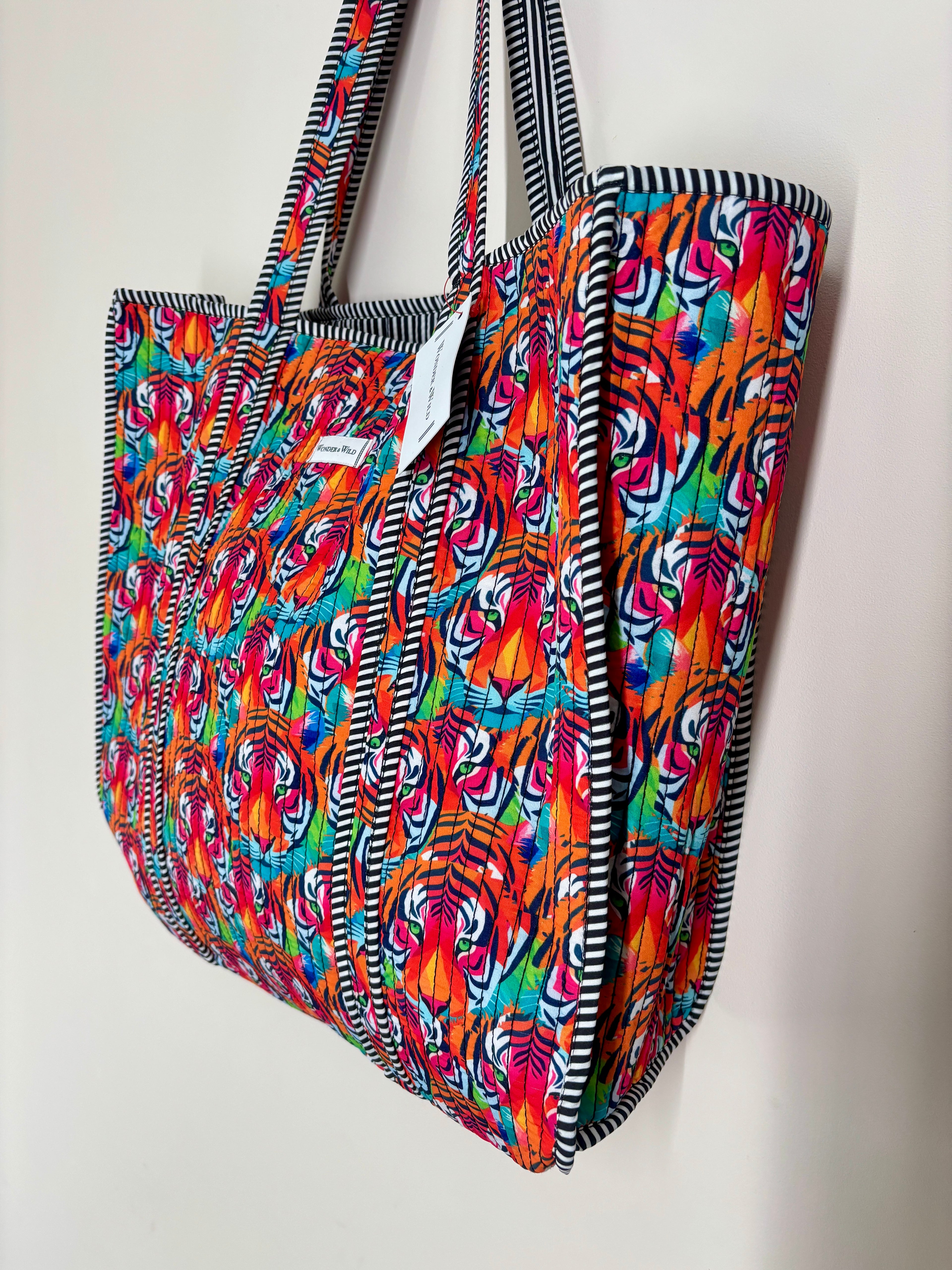 Wild Tiger Reversible Shopper