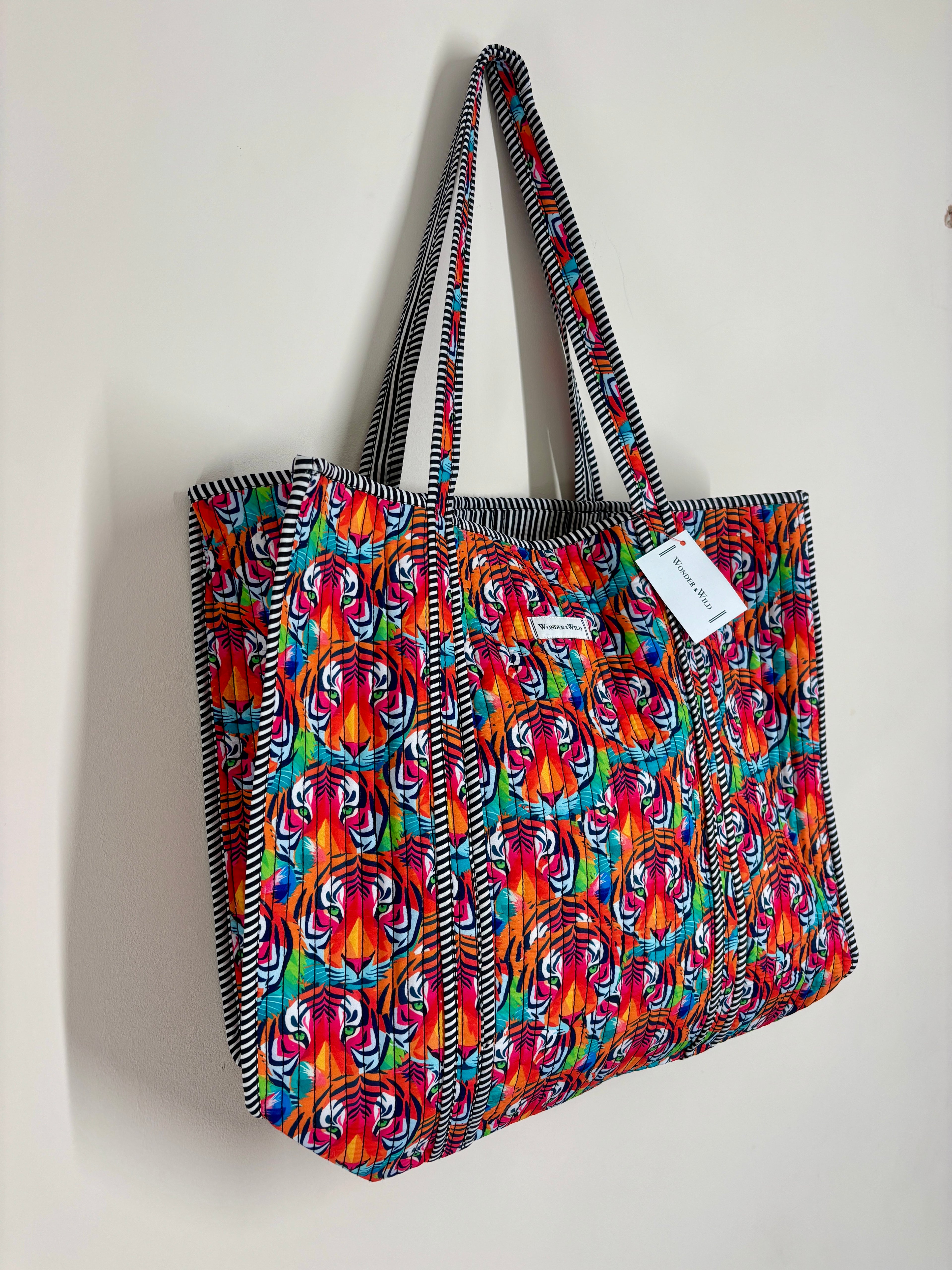 Wild Tiger Reversible Shopper
