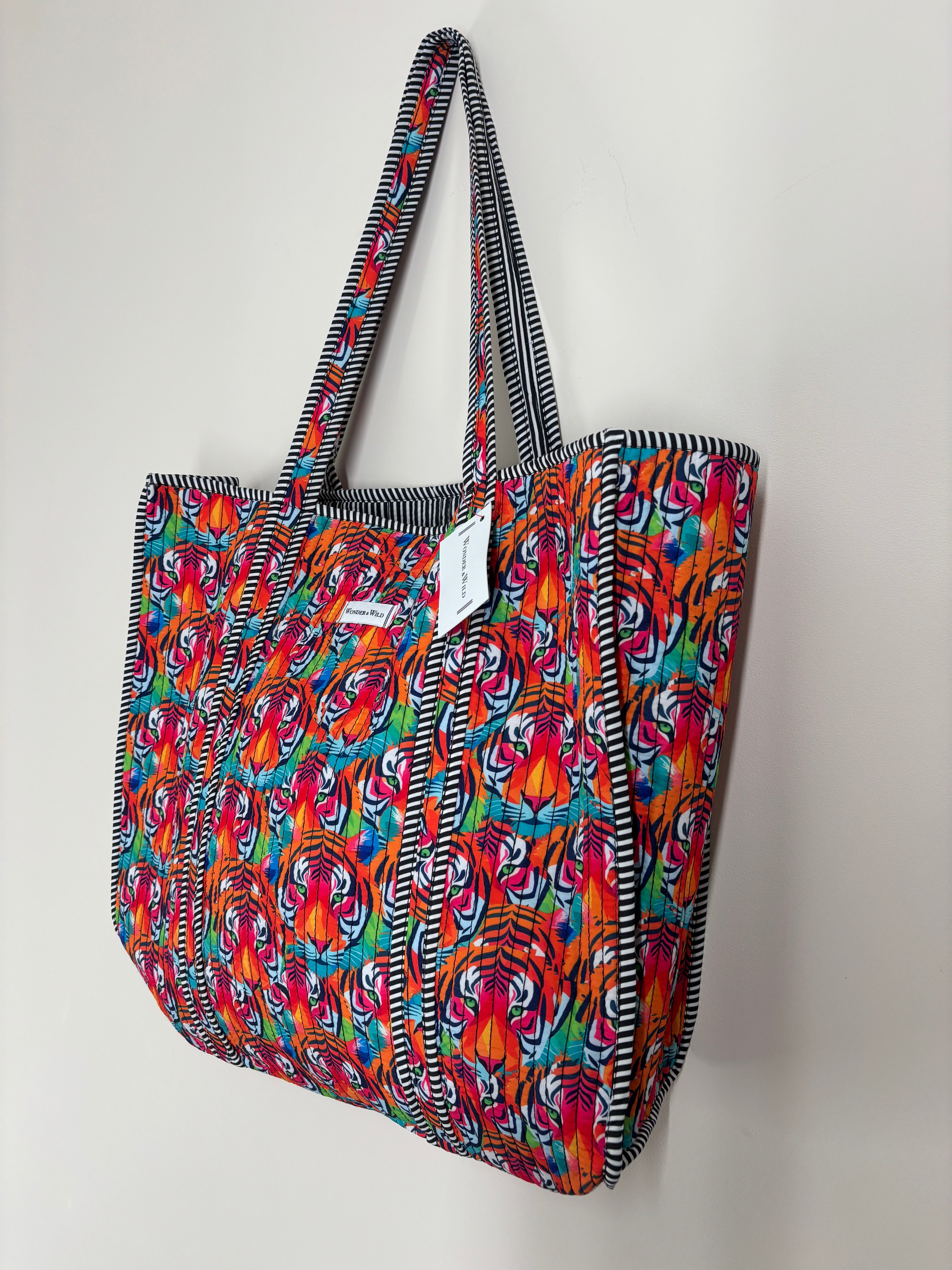 Wild Tiger Reversible Shopper