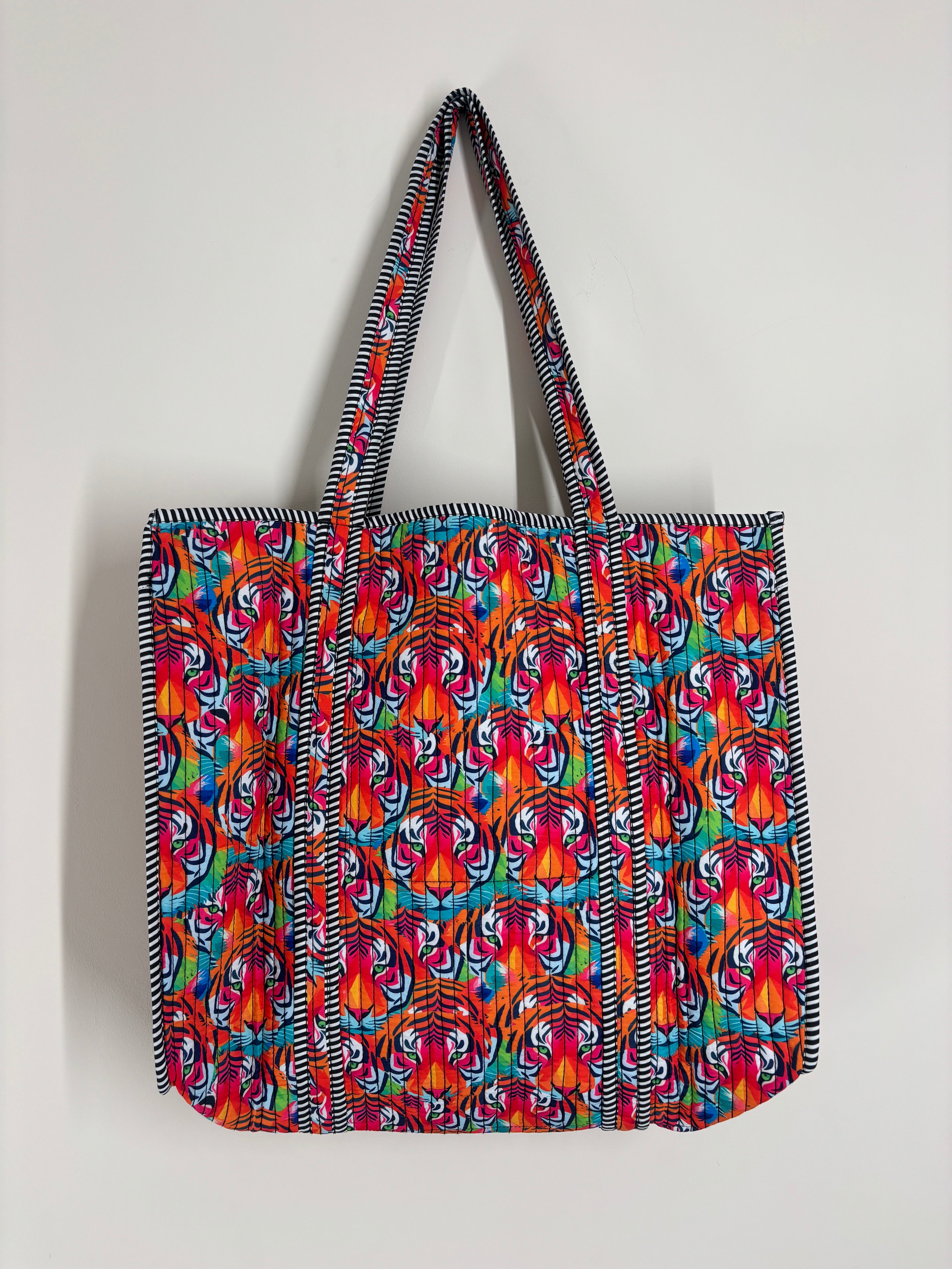 Wild Tiger Reversible Shopper