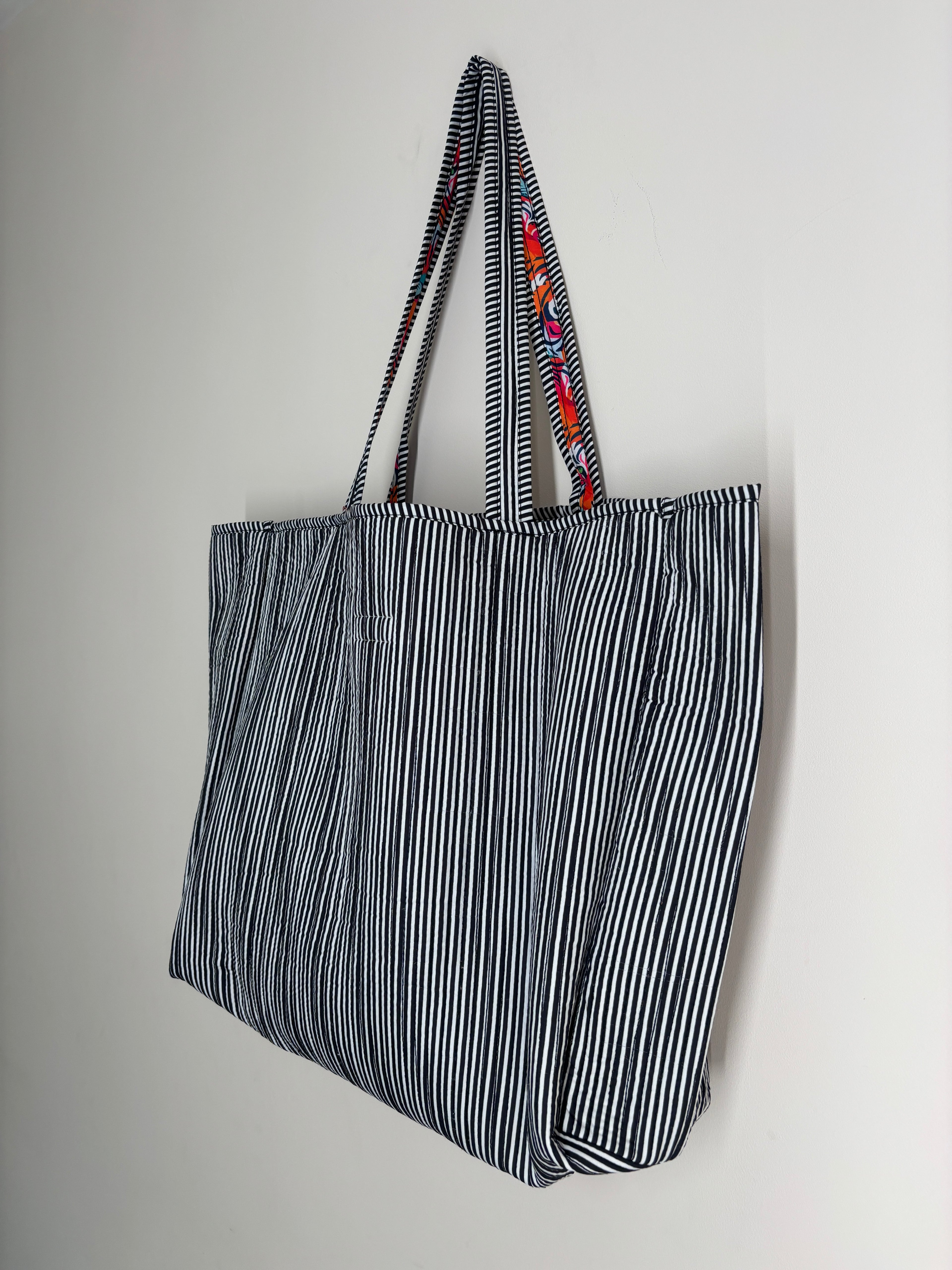Wild Tiger Reversible Shopper