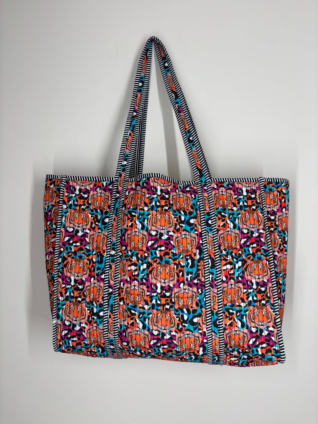 Leopard Tiger Reversible Shopper