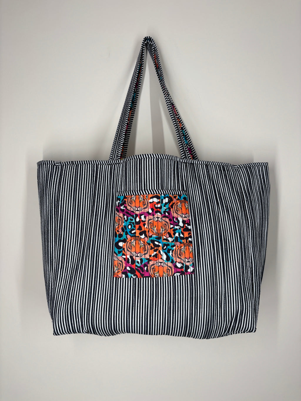 Leopard Tiger Reversible Shopper