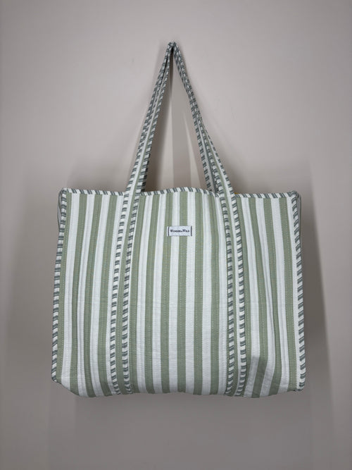 Bali Stripe Reversible Shopper