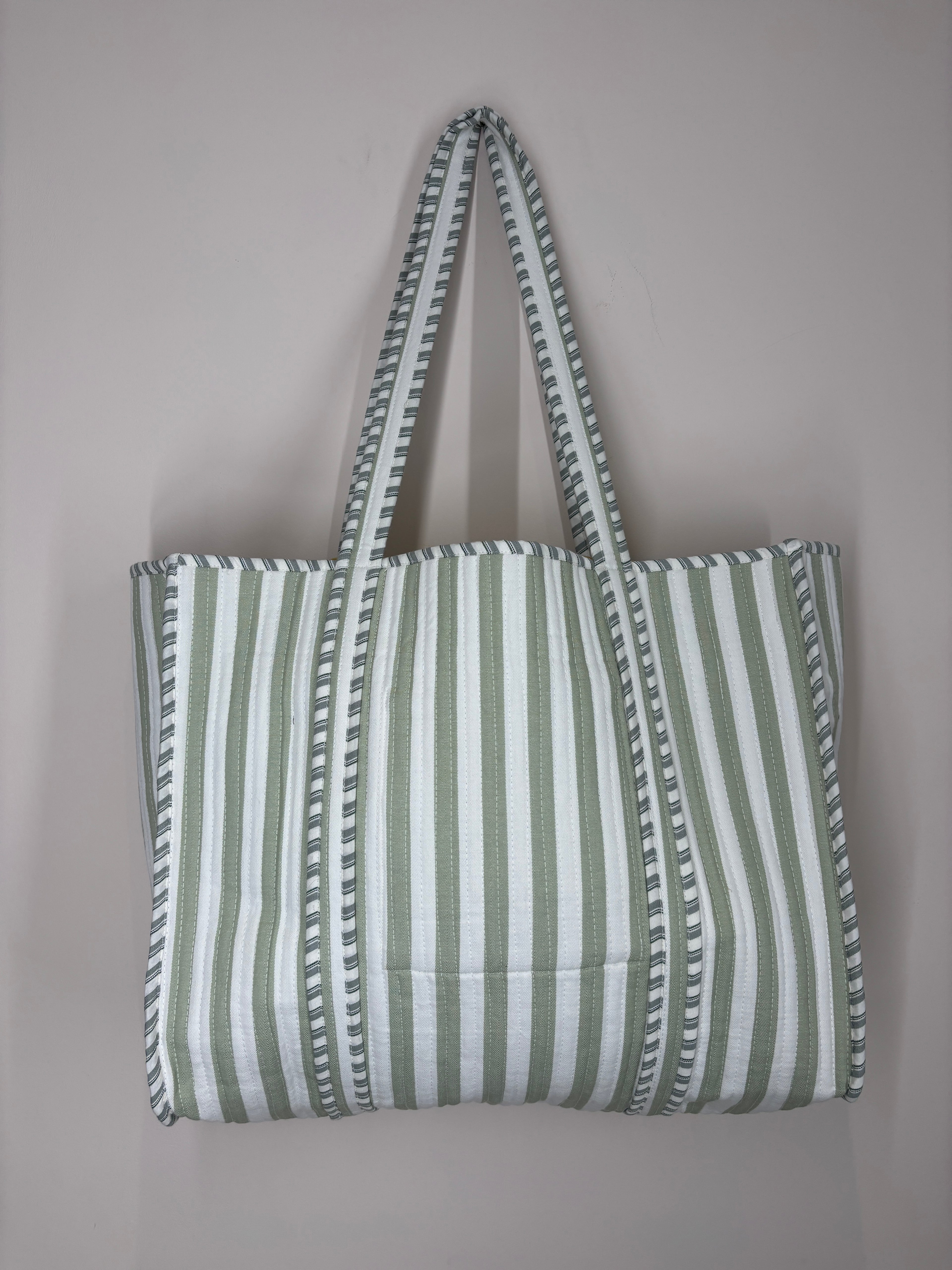 Bali Stripe Reversible Shopper