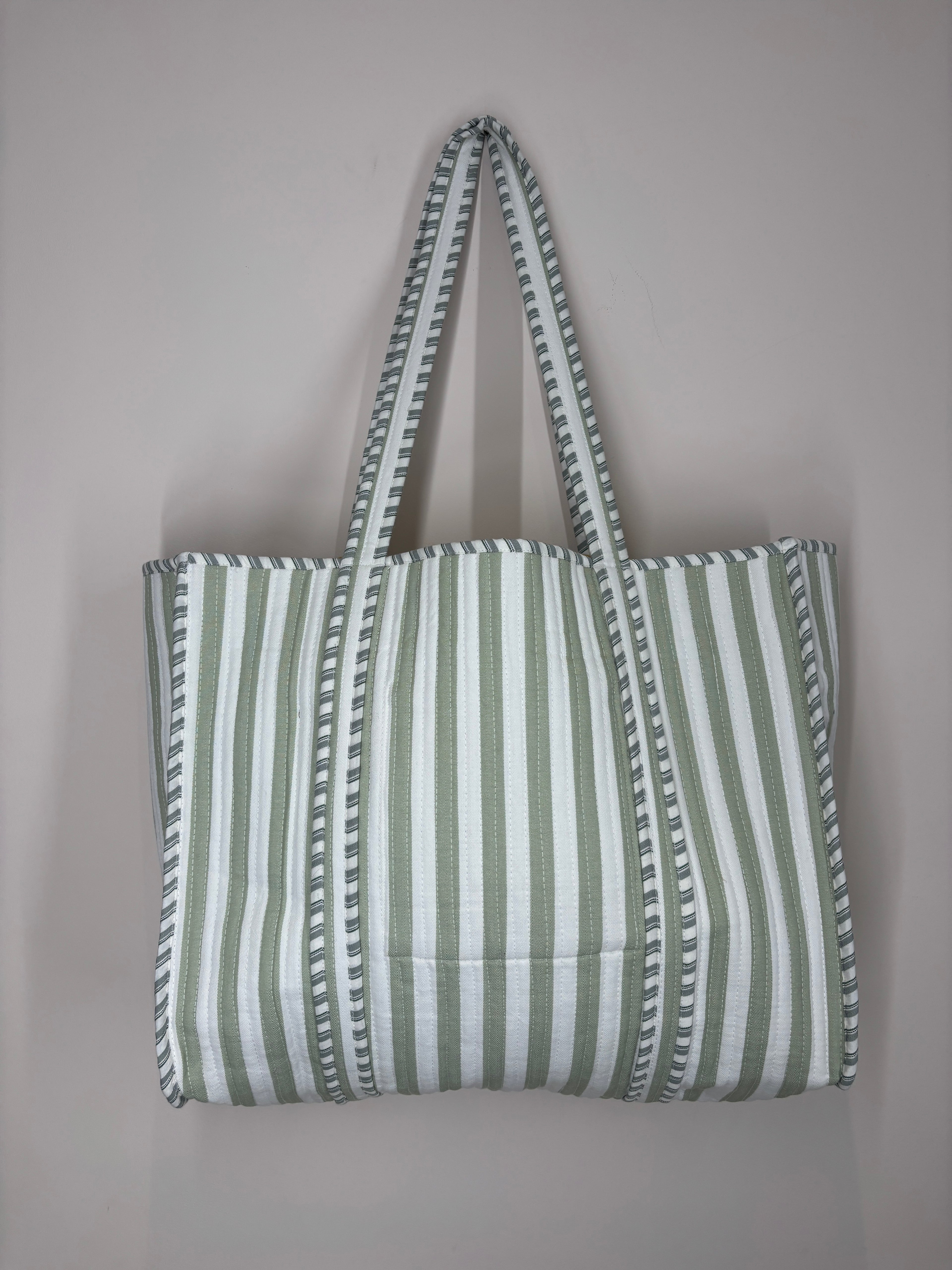 Bali Stripe Reversible Shopper