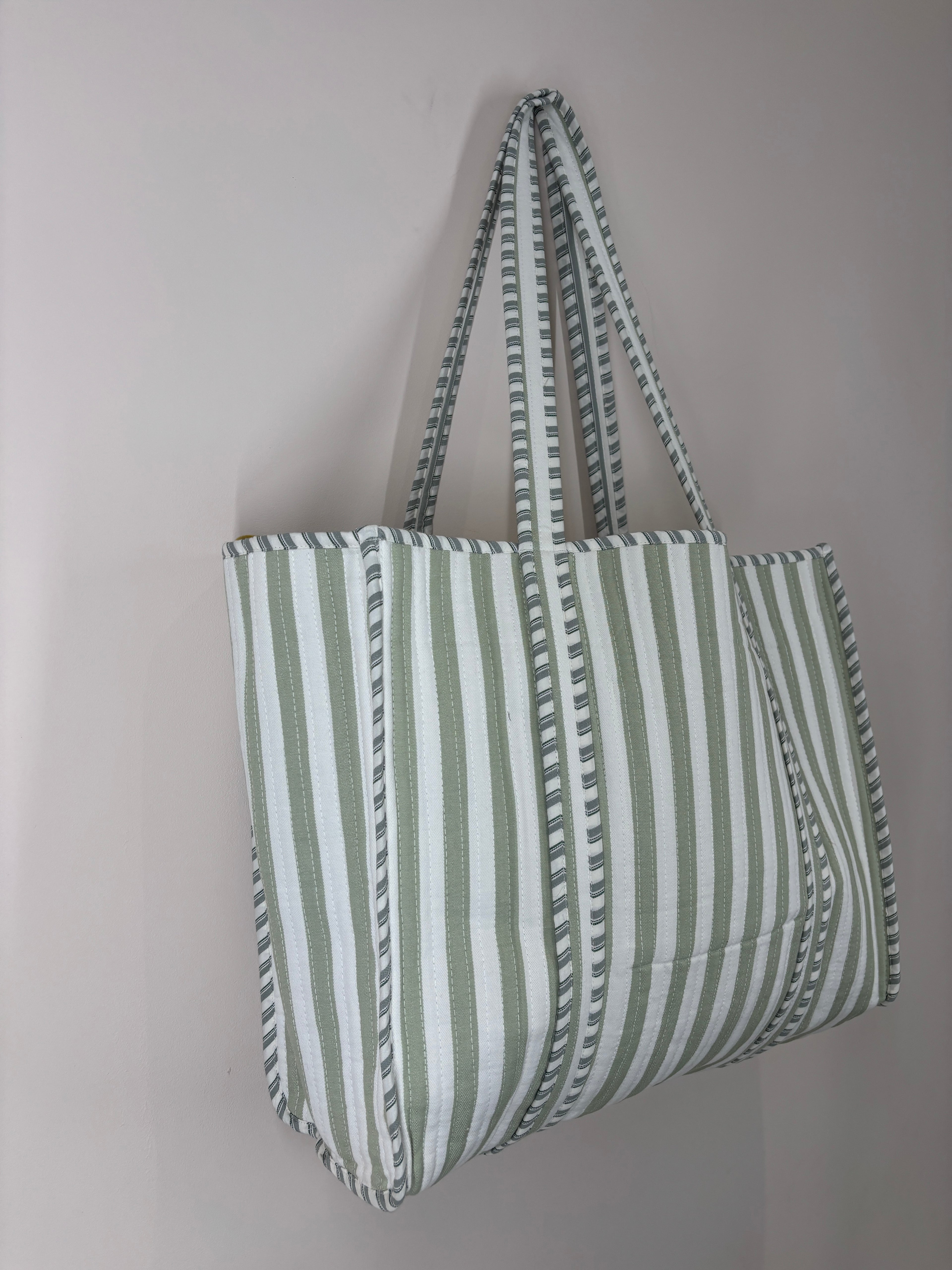 Bali Stripe Reversible Shopper