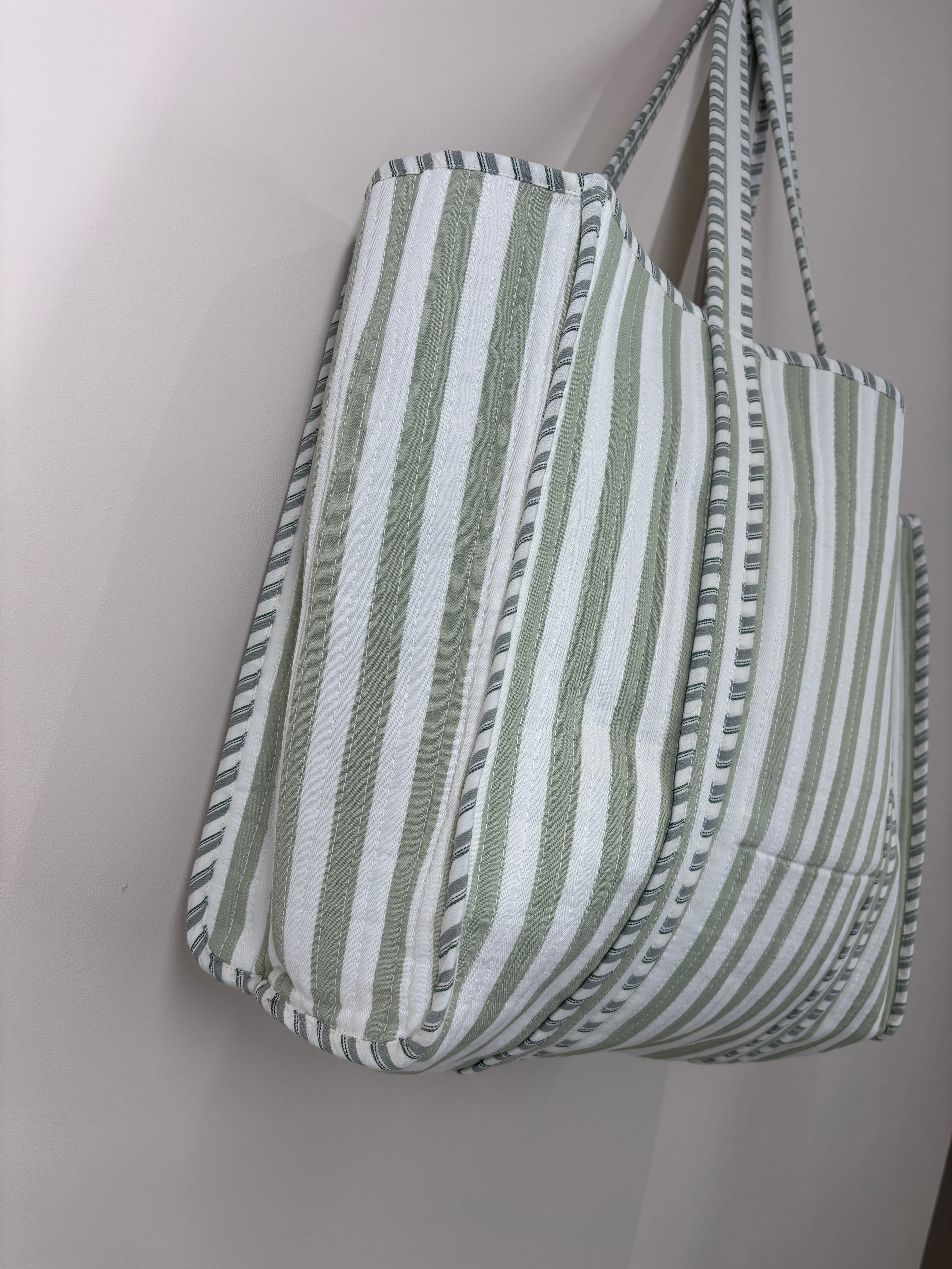 Bali Stripe Reversible Shopper