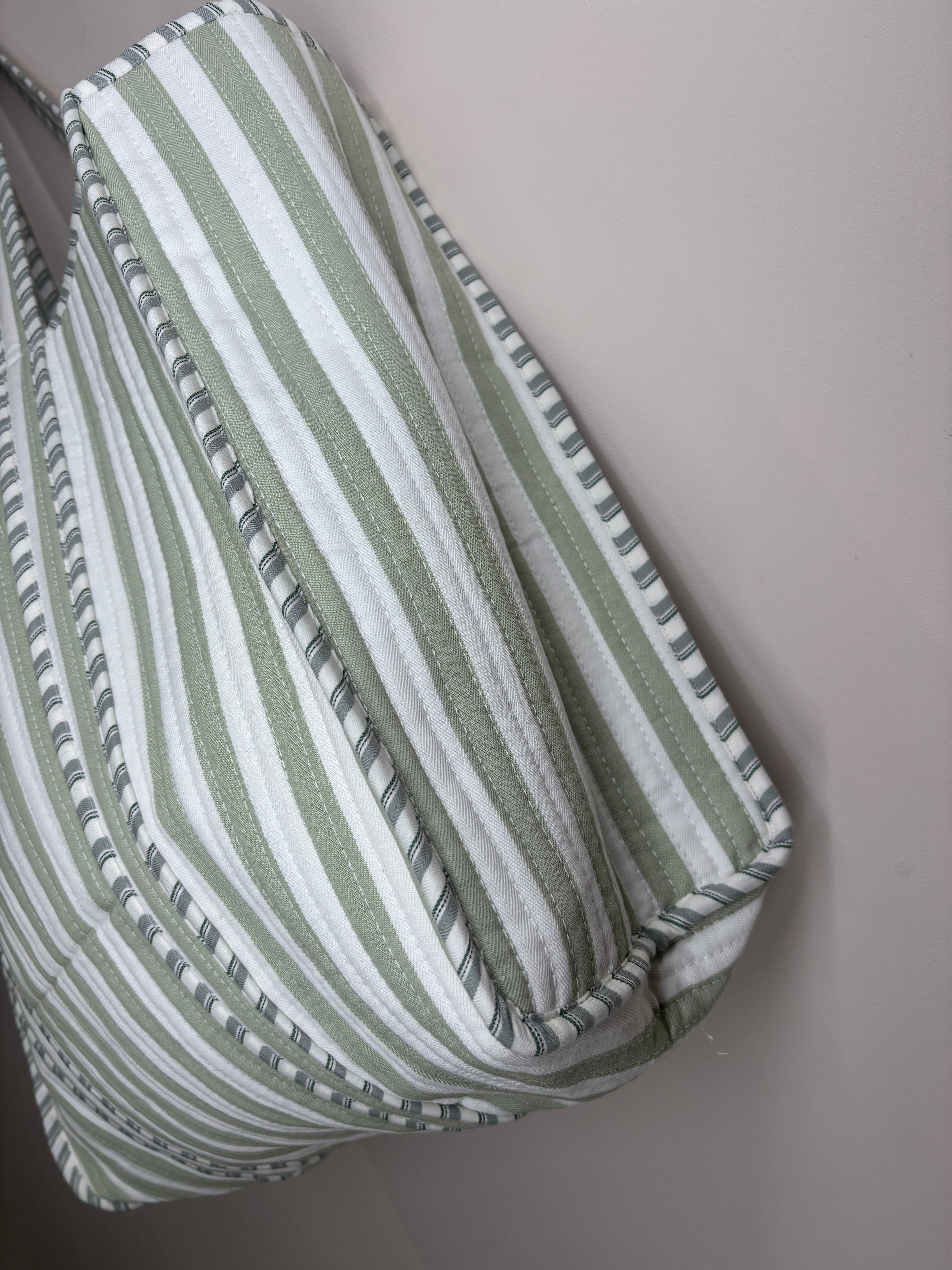 Bali Stripe Reversible Shopper