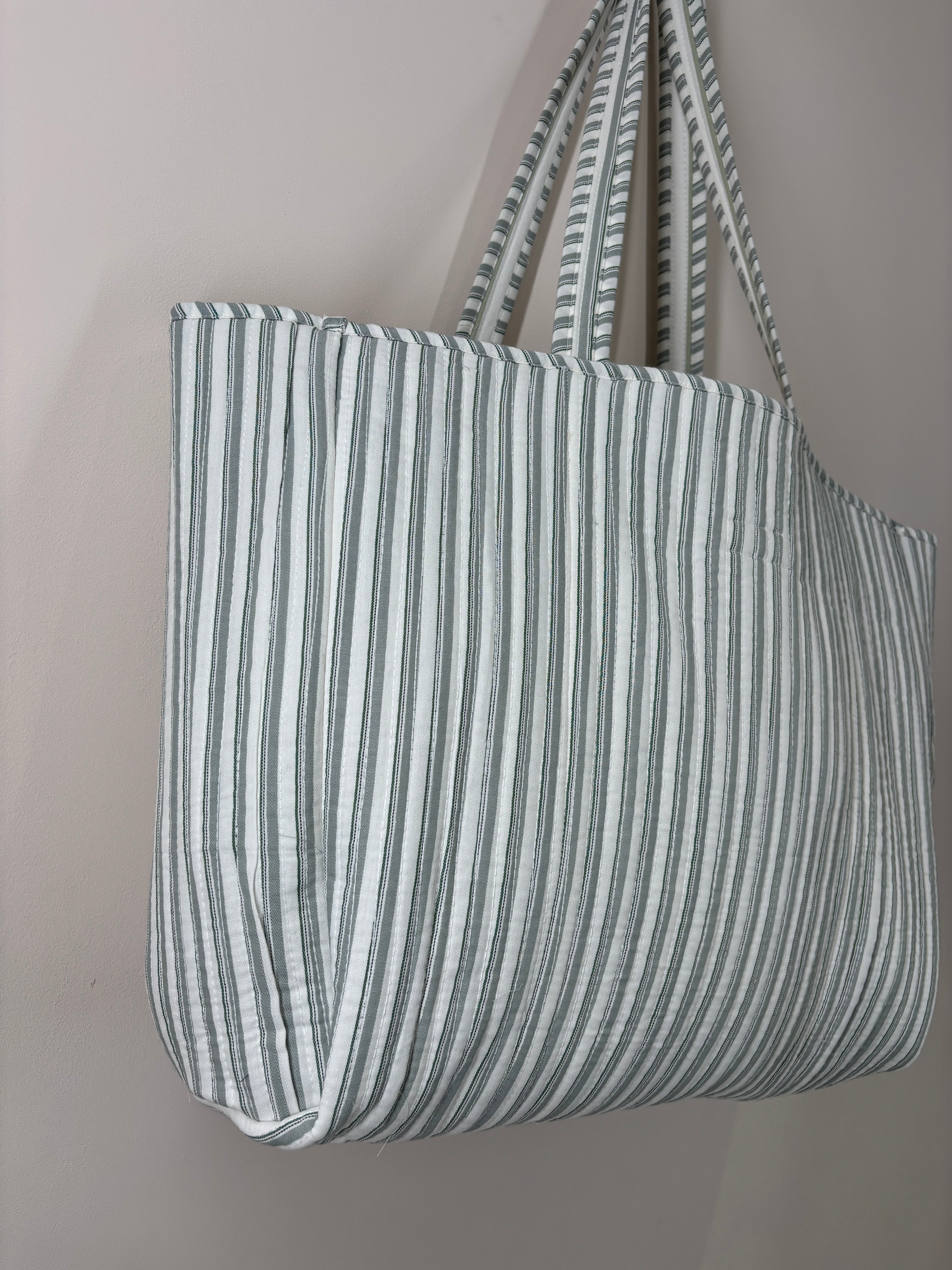 Bali Stripe Reversible Shopper