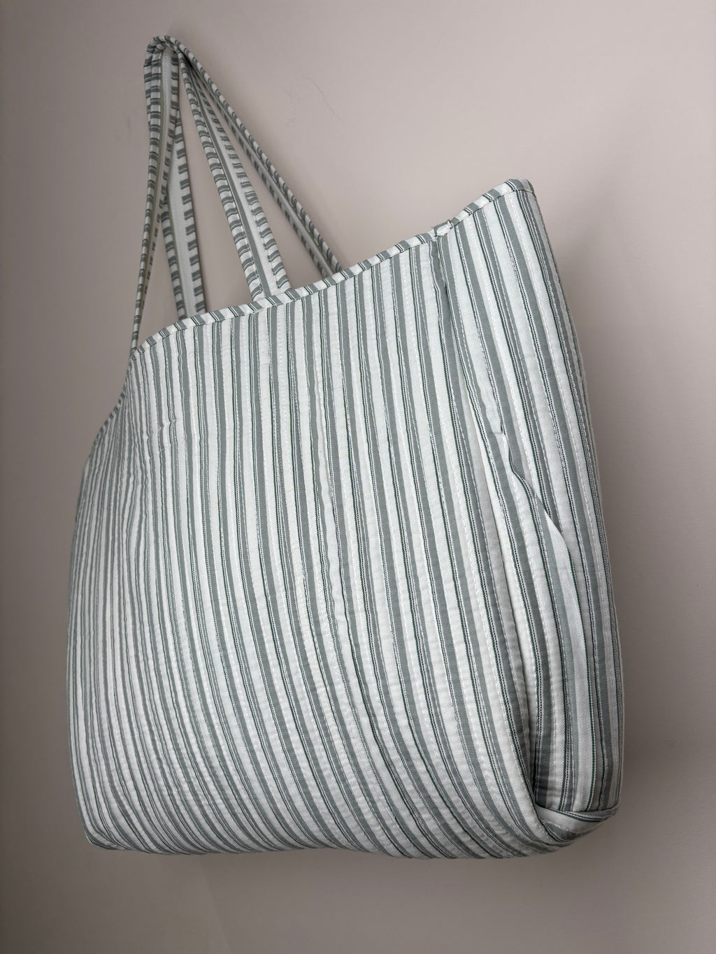 Bali Stripe Reversible Shopper