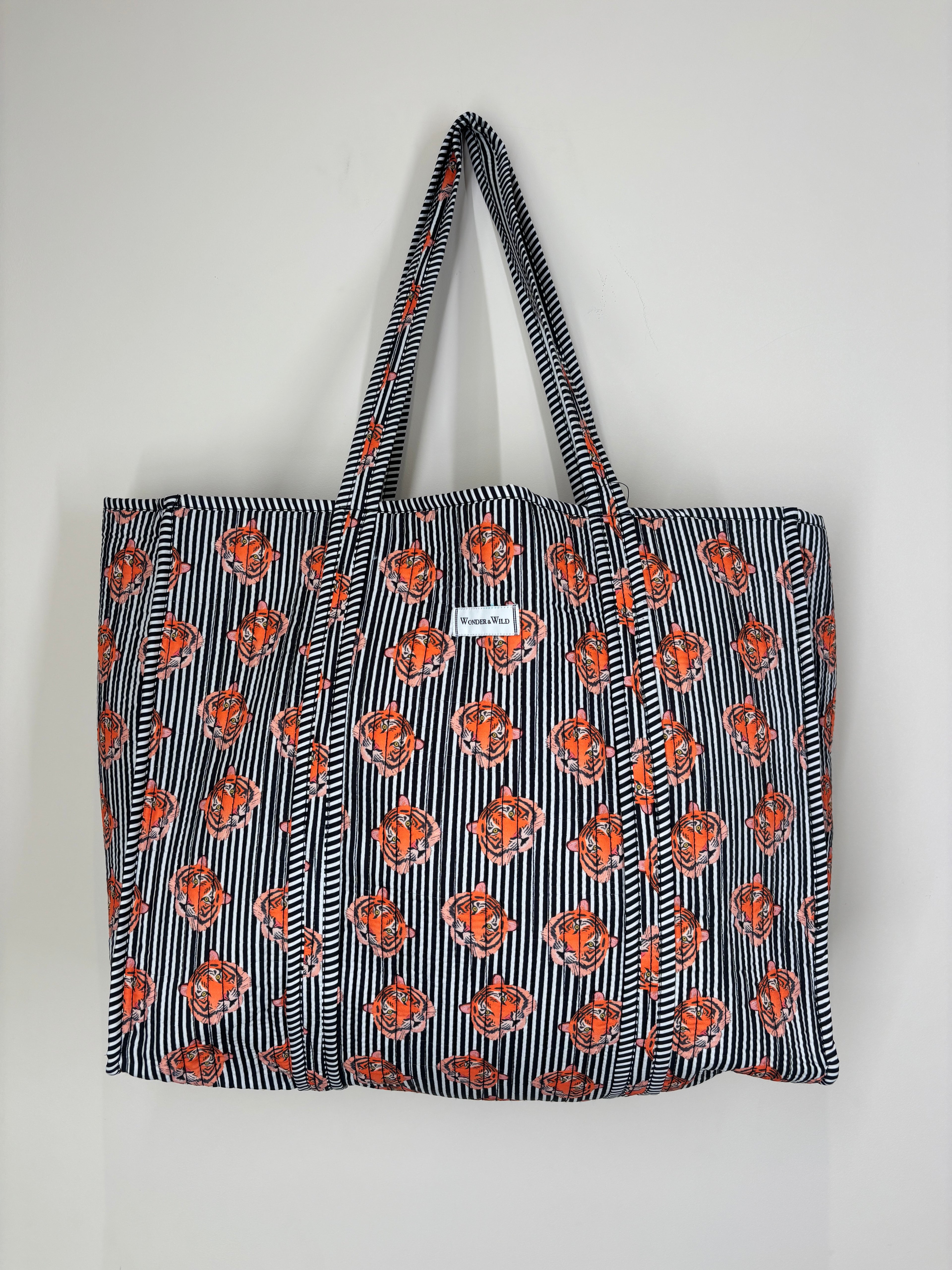 Stripe Tiger Reversible Shopper