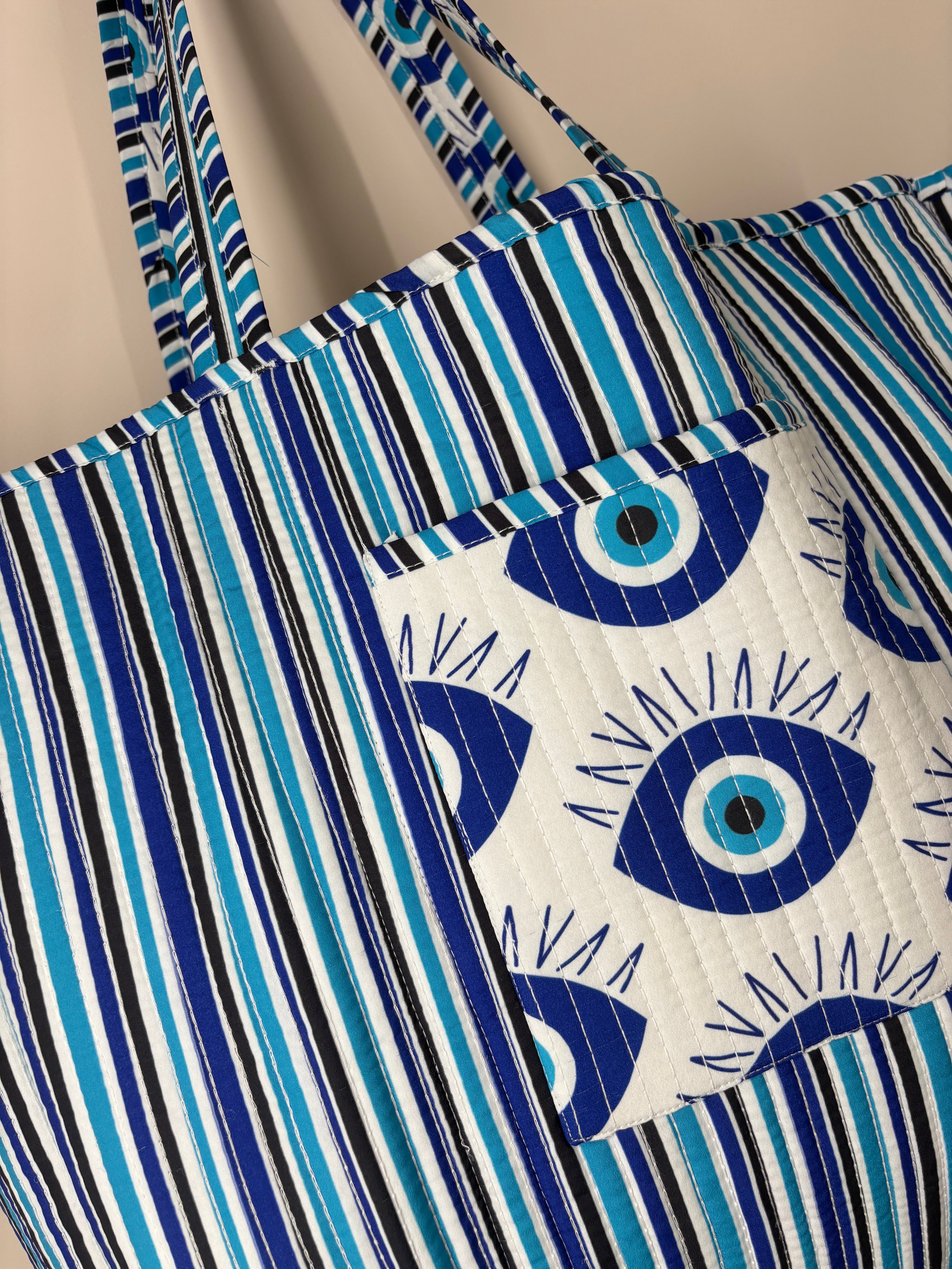 Evil Eye Reversible Shopper