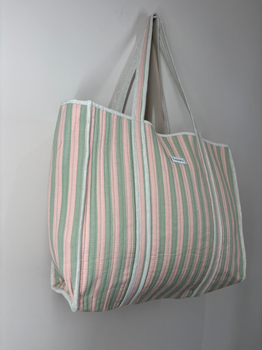 Riviera Stripe Reversible Shopper