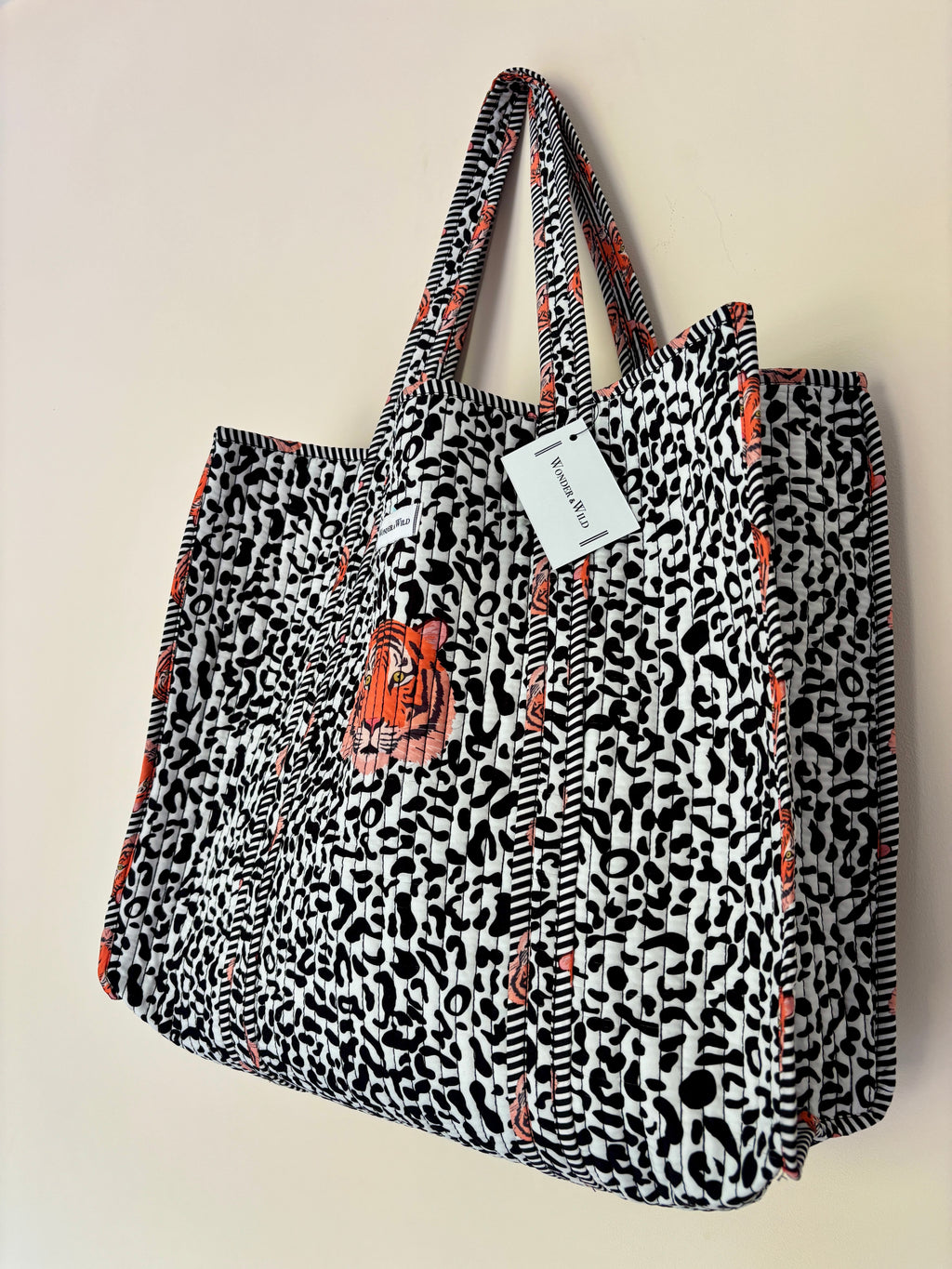 Tiger Face Reversible Shopper Bag
