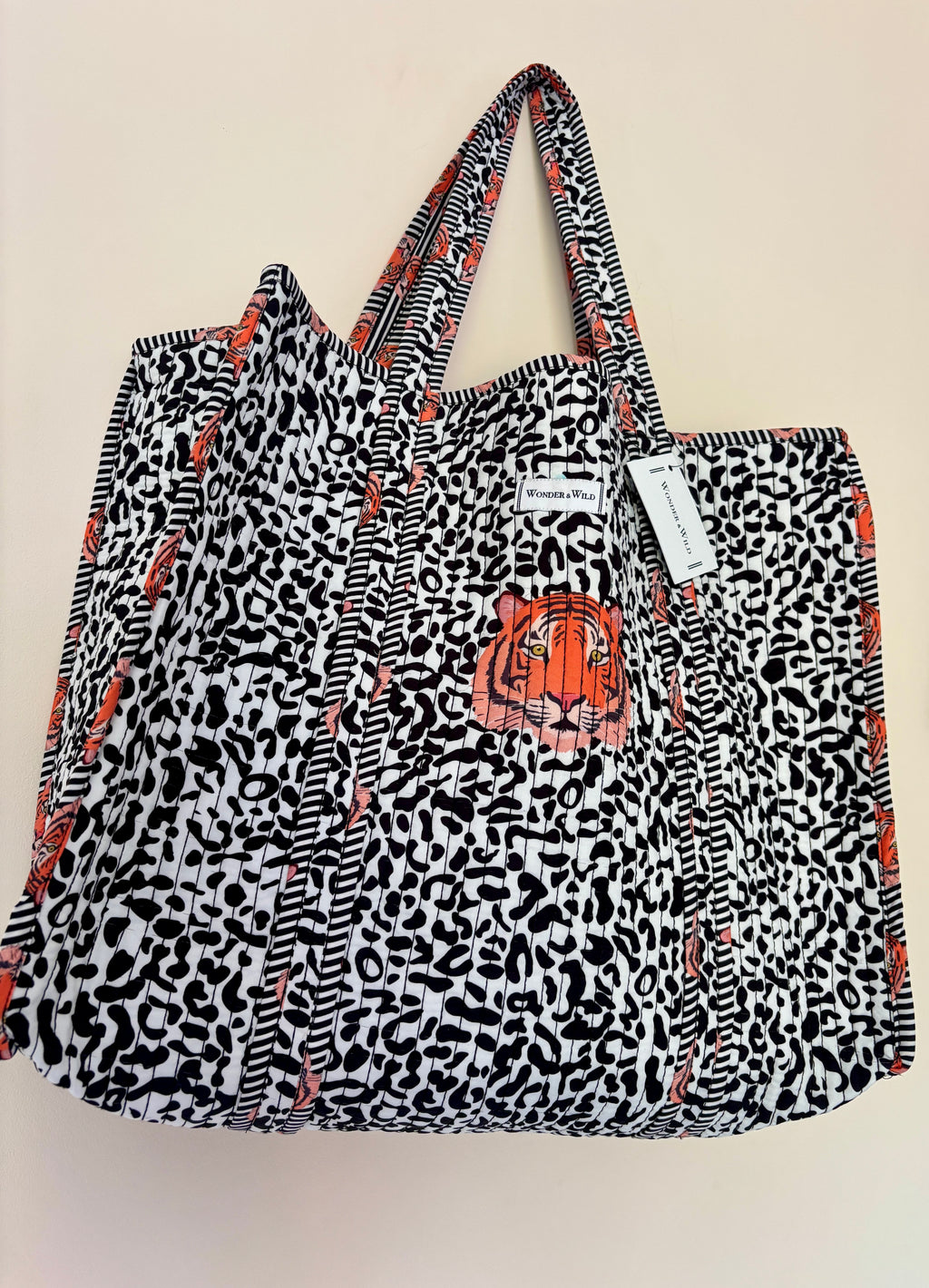 Tiger Face Reversible Shopper Bag