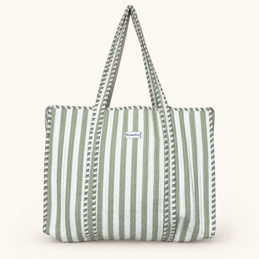 Bali Stripe Reversible Shopper