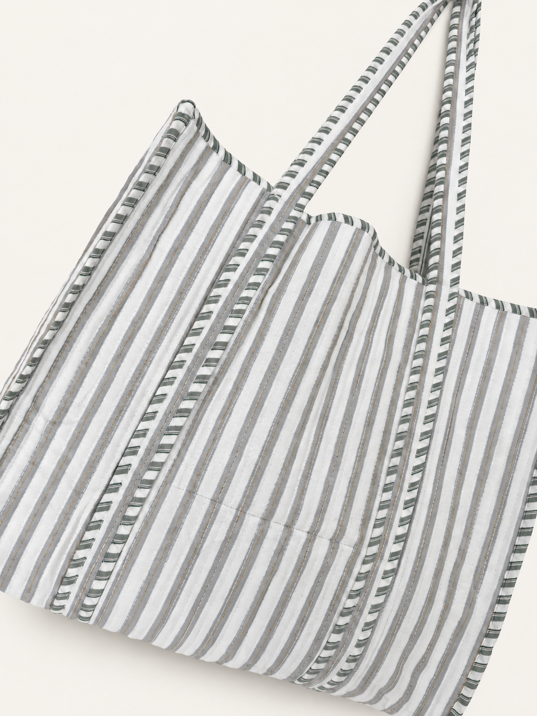 Pebble Stripe Reversible Shopper